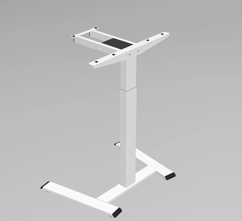 Single Motor Single-column Electric Standing Desk Frame