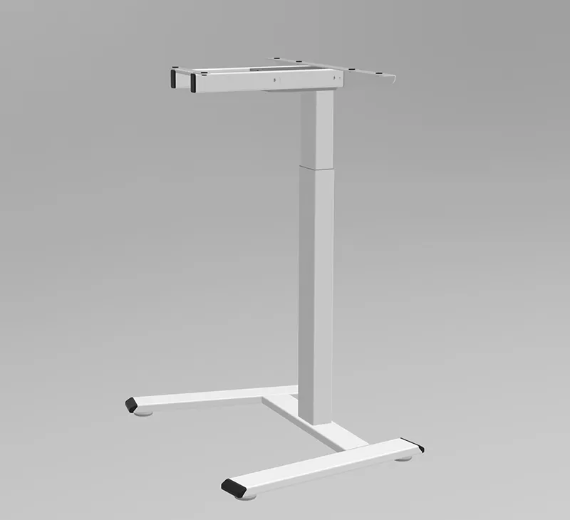 Single Motor Single-column Electric Standing Desk Frame